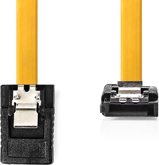 Nedis SATA Kabel - 0.50 m - Geel
