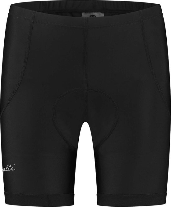 Rogelli Basic de Luxe Short Ladies Fietsbroek - Dames - Maat XXL - Zwart