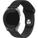 Strap-it Samsung Galaxy Watch 7 - 40mm Leder Hybrid-Armband (Schwarz)