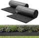 VEVOR Rubberen Mulchmat, 2 Rollen, 244x59 cm, 1.3 cm Dik, Zwart