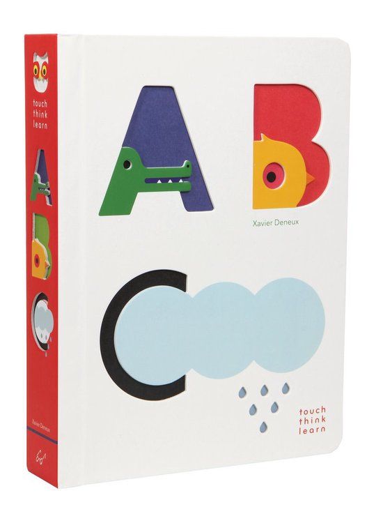 TouchThinkLearn: ABC: (Baby Board Books, Baby Touch and Feel Books, Sensory Books for Toddlers)