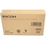 Ricoh Gel Type MP C1500 Yellow Inktcartridge - Geel