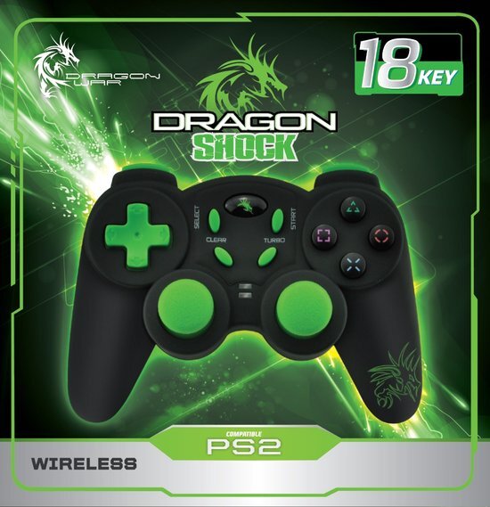 DRAGON WAR Dragon Shock Wireless Controller PS2