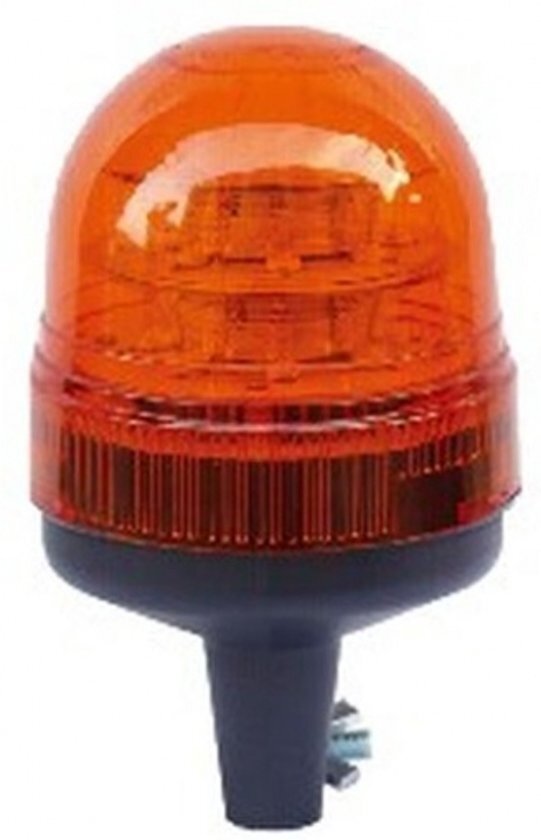 ABC-LED ORANJE dak zwaailicht - 16 LED - R10 / R65 - E keurmerk - beugel bevestiging