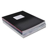 Merkloos / Sans marque School schriften - 20x st - gekleurd - ruitjes 10 mm - A5