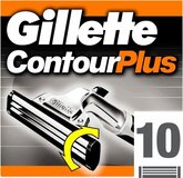 Gillette Contour Plus Scheermesjes - 10 stuks