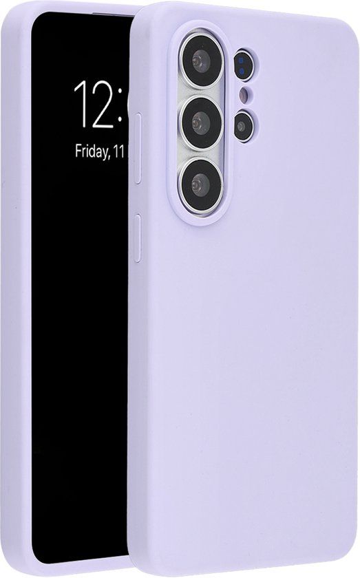 Accezz Liquid Silicone Backcover met MagSafe voor de Samsung Galaxy S26 Ultra - Paars