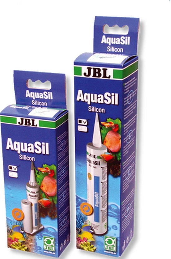 JBL 6139000 AquaSil Speciale siliconen voor aquaria en terraria, 80 ml, zwart