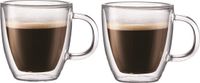 Bodum Bistro Dubbelwandig Glas - 0,15 l - 2 stuks