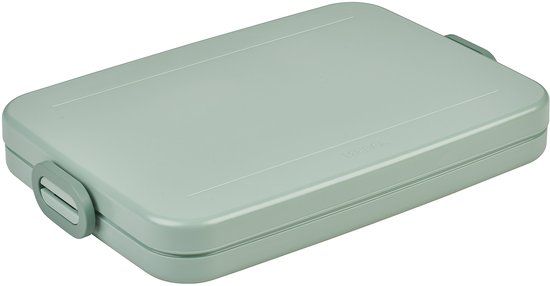 Mepal Lunchbox flat - Broodtrommel - 4 boterhammen - Nordic sage