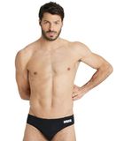 ARENA M Team Swim Brief Solid black-white