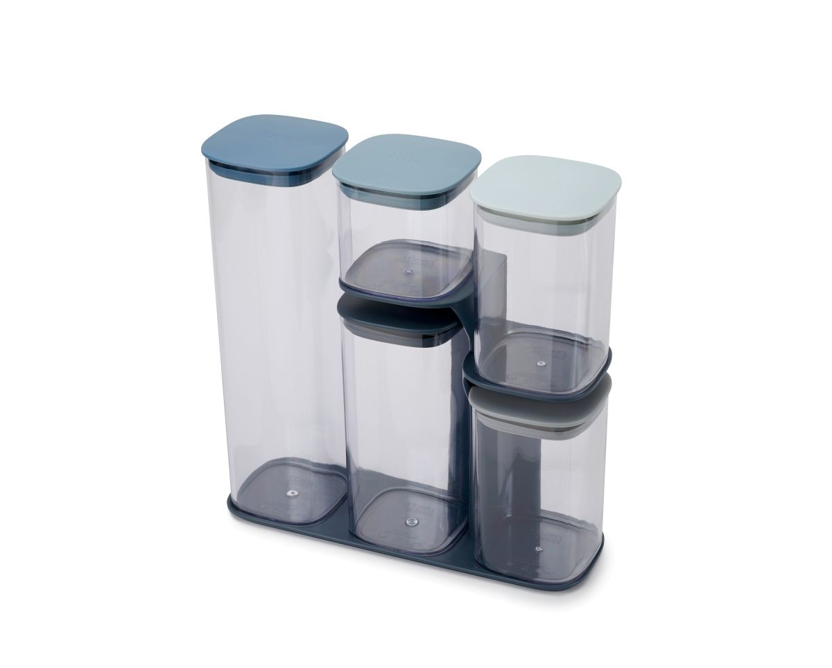 Joseph Joseph Editions Sky Podium Voedsel Container - Set van 5 Stuks - Oceaan