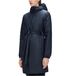 Rains Lohja Long Insulated Curve Jacket Blauw Dames M