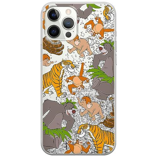 ERT GROUP mobiele telefoonhoesje voor Apple iPhone 12/12 PRO - Jungle Book 003 - Glitter