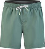Happy Shorts Heren Zwemshort Dubbele Waistband Effen Kaki - Maat XXL