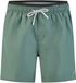 Happy Shorts Heren Zwemshort Dubbele Waistband Effen Kaki - Maat XXL