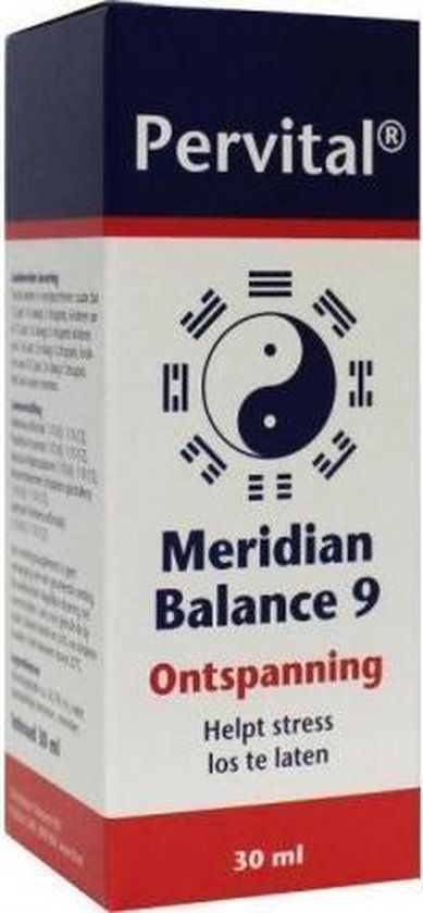 Nutramin Pervital Meridian Balance 9 Ontspanning 30ml