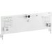 SpeaKa Professional SP-B25-02 Support moniteur + organisateur pour bureau Nombre d'écrans : 1 Écran(s) Blanc (mat) Fixe