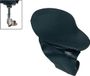 Wolf KH-63 chinrest for violin and viola 'maestrino'-model, metal black, nappa, patented screws