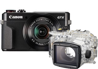 Canon Powershot G7X mark II + WP-DC55 Onderwaterbehuizing