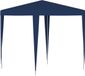 vidaXL Partytent 2x2 m Blauw