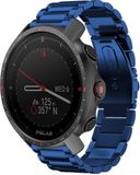 Strap-it Polar Grit X Pro stalen band - blauw
