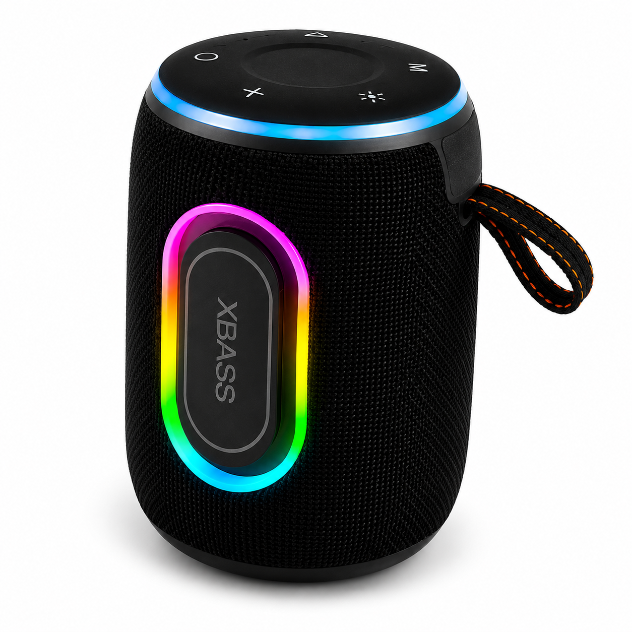 other 10W draagbare Bluetooth-luidspreker met RGB-verlichting, audio stereo HiFi, Bluetooth 5.3, basverbetering, USB-C, waterdicht, compacte draadloze luidspreker voor thuis, op reis en buitenshuis