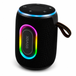 10W enceinte Bluetooth portable avec éclairage RVB, audio stéréo HiFi, Bluetooth 5.3, amélioration des basses, USB-C, étanche, enceinte sans fil compacte pour la maison, les voyages et l'extérieur