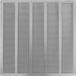 Europlast Metalen rooster 500x500mm verzinkt - MR5050Zn