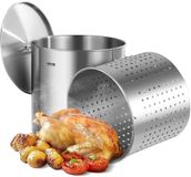 Vevor Soeppan Sauspan 94,6L Roestvrijstaal