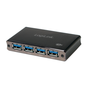 LogiLink UA0282 USB 3.1 Hub - 4 Ports - Zwart