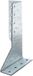 Alberts 820176 Balkschoen type A | sendzimir verzinkt | 25 x 140 mm | Set van 25