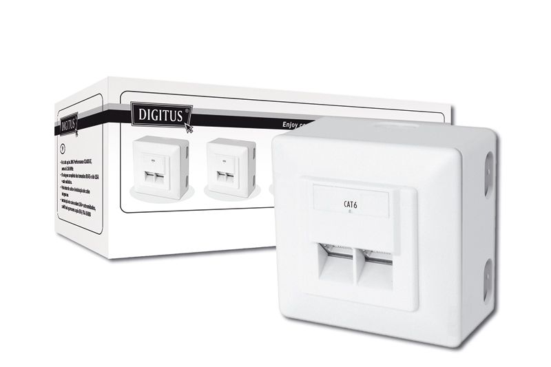 Digitus Modular Wall Outlet CAT6 - DN-9006/B5-N