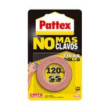 Pattex 1403701 plakband voor duurzaam gebruik, wit, 19 mm x 1,5 m