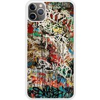 Apple iPhone 11 Graffiti 1 Verstevigd hoesje met sublimatie bedrukking