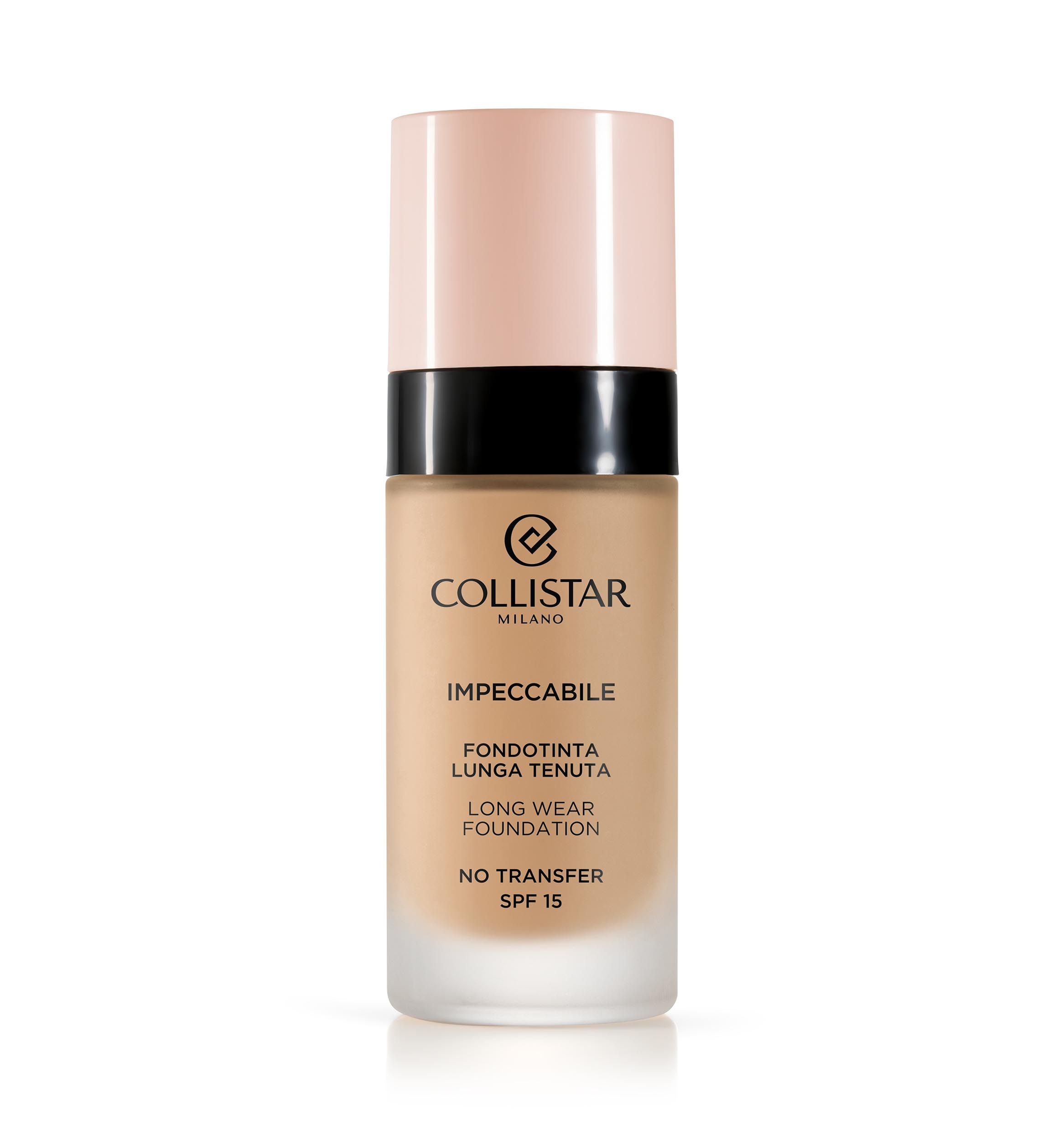 Collistar Make-up Long Wear Foundation Impeccable 3G Naturale Dorato - 30ml