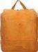 Harold's Leren Laptop rugzak Submarine Notebook Backpack Yellow Mosterdgeel
