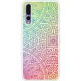 P20 Pro Mandala Pastel Bedrukt Siliconen Hoesje