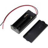 TRU COMPONENTS TC-13220664 Support de batterie 2x AAA Câble