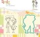 Nellie Snellen DDCS024 DADA Die & Clear Stamp - In Love - 4.3 x 6.4 cm