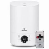 Aironex Luchtbevochtiger 6 Liter - Topfill - Aroma - Ultrasoon - 30 m² - Wit