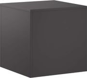 vidaXL Plantenstandaard Zwart 40 x 40 x 40 cm Staal