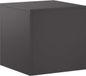 vidaXL Plantenstandaard Zwart 40 x 40 x 40 cm Staal