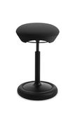 Topstar SITNESS HOP HIGH - Tabouret ergonomique avec mouvement tridimensionnel - Technologie Sitness - Fabriqué en Allemagne - Couleur : noir/noir