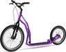 Yedoo Trottinette Mula Y40, une trottinette électrique avec pneus à air (20/16 pouces), de couleur violette