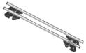Menabo Sherman Silver | Support de coffre de toit pour Mazda - Proceed Levante (berline/break) 1988-1998 - Aluminium - Longueur 120 cm - Capacité de charge 90 kg - Jeu de 2 pièces