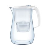AQUAPHOR Onyx Carafe filtrante 4,2 L Blanc + 3 cartouches