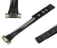 KALEA-INFORMATIQUE Adapter voor M2 NVMe M Key-poort naar Oculink SFF-8612 PCIe 4.0 compatibel met 64 GT/s bandbreedte