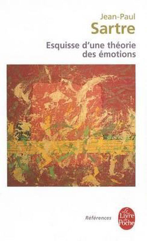 Esquisse Le Livre de poche Esquisse d'une theorie des emotions Paperback