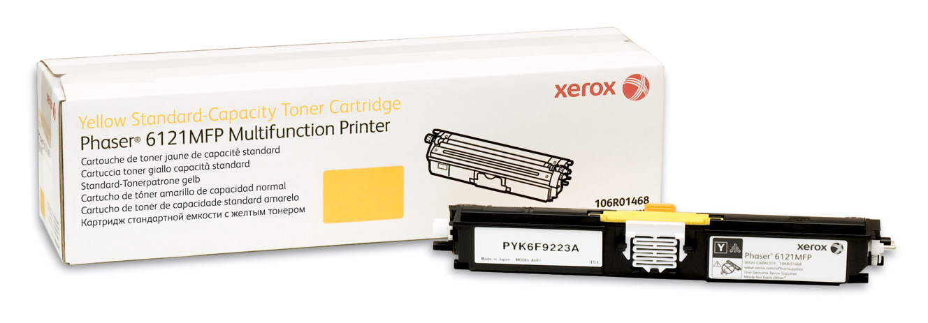 Xerox Phaser 6121MFP, standaard tonercartridge, geel (1500 pagina's)